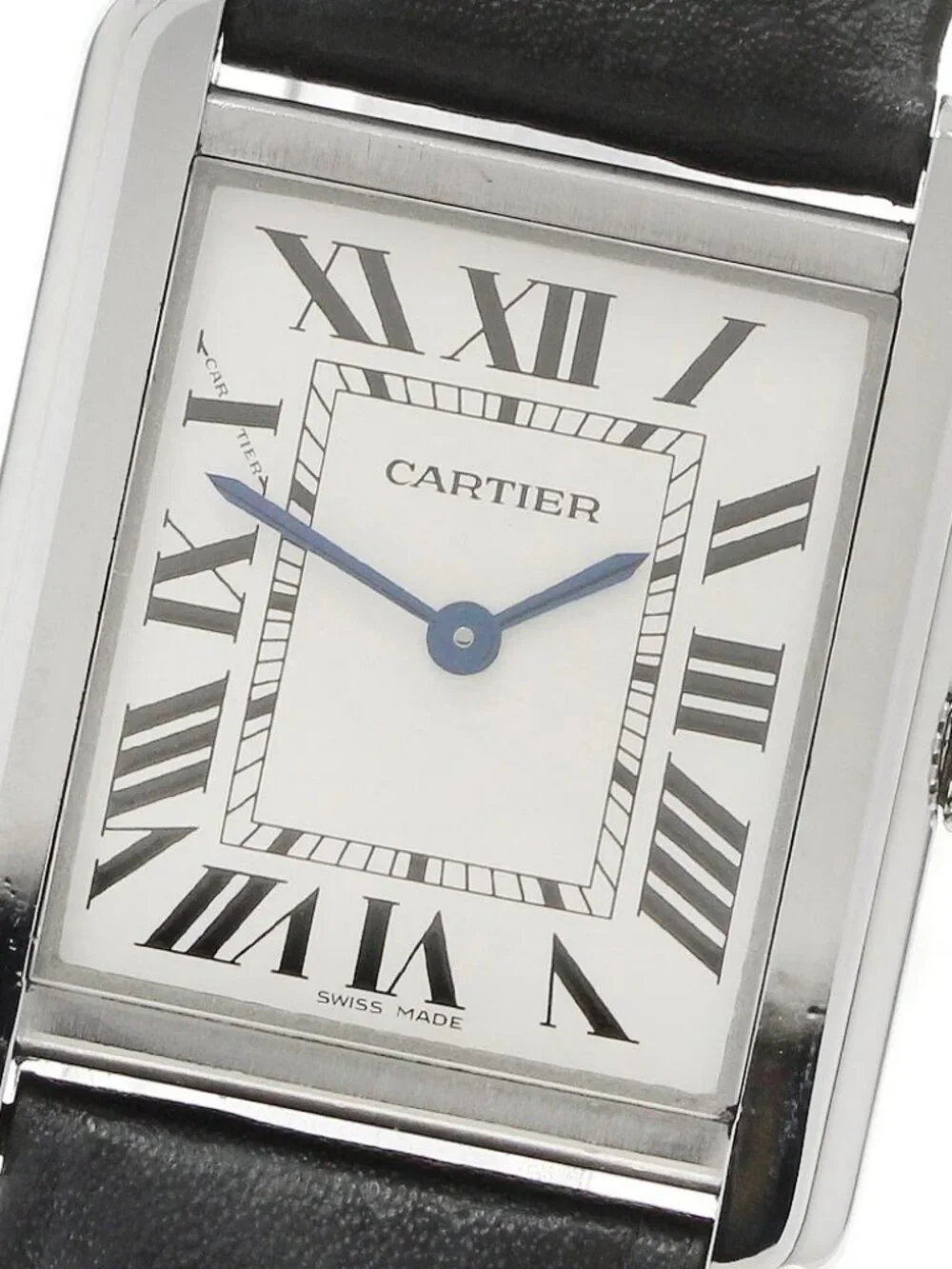CARTIER Tank solo SM WSTA0030 Silver Dial Quartz Ladies Watch_958814 - Picture 1 of 7